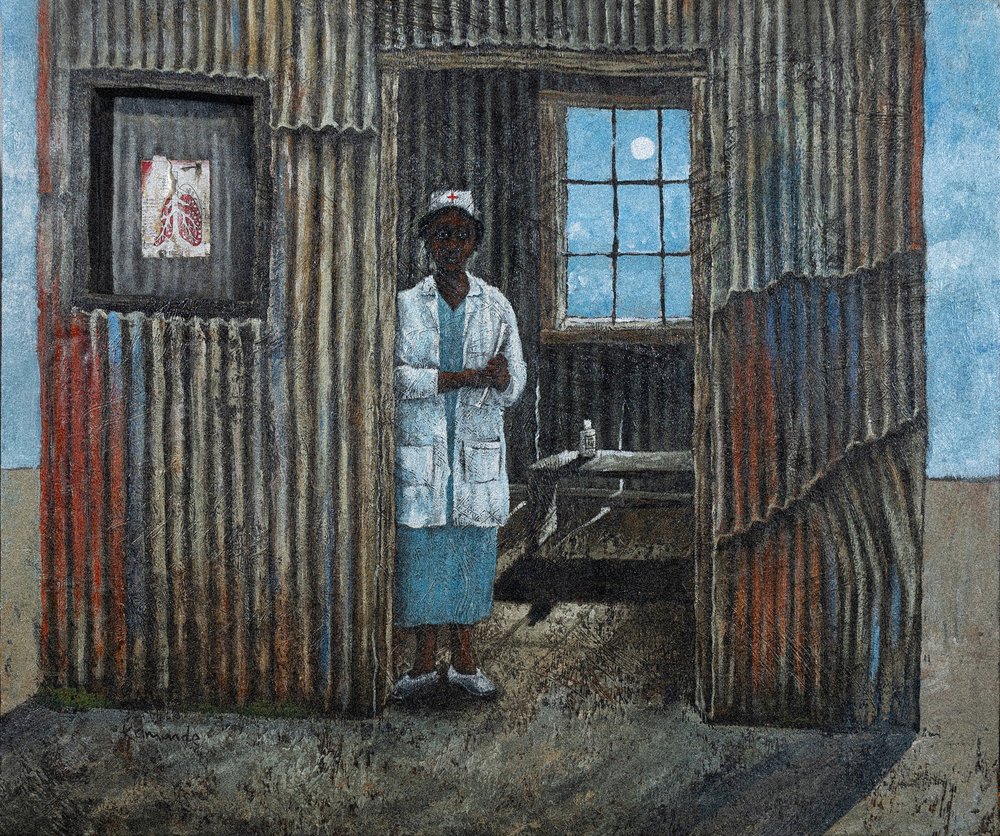 A Moonlit Klinika ápolónője alkotó: James Kamande