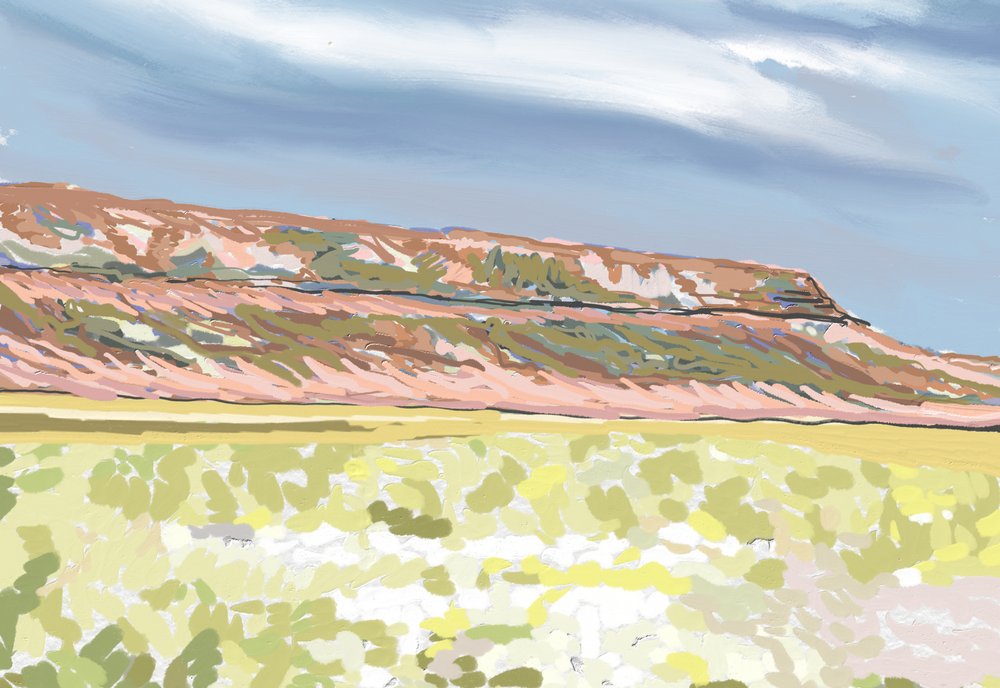 Painted Desert-fennsík alkotó: Jenna Alheit