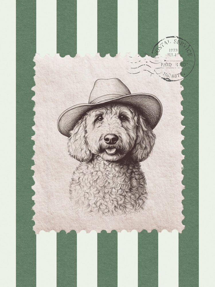 Cowboy-kalap doodle alkotó: Jolly and Dash