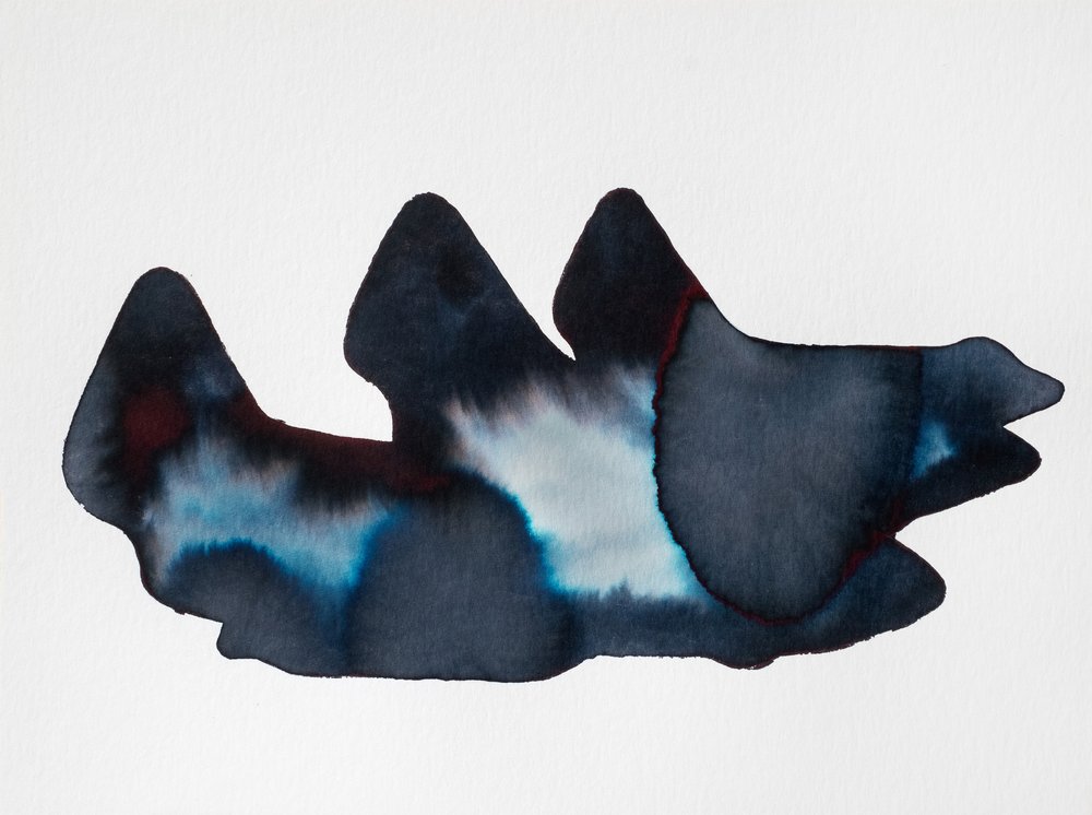 Absztrakt Indigo Flow alkotó: Joshua Hoskins