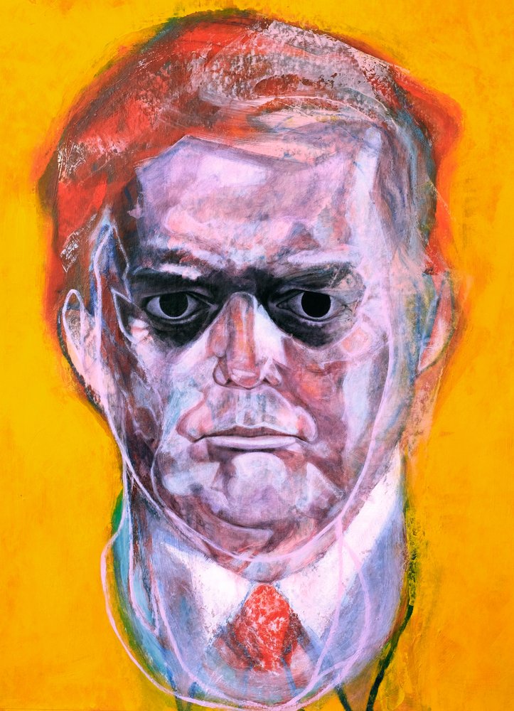 Erőteljes férfi portré alkotó: Joshua Hoskins