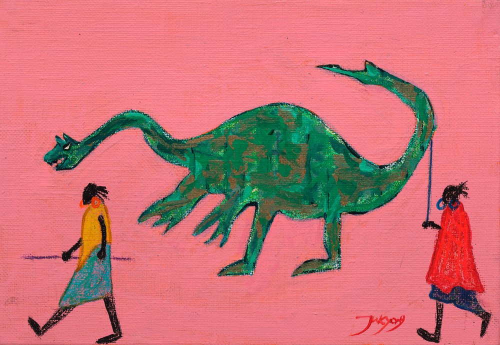 Ősi dinoszaurusz-séta alkotó: Jukyong Park
