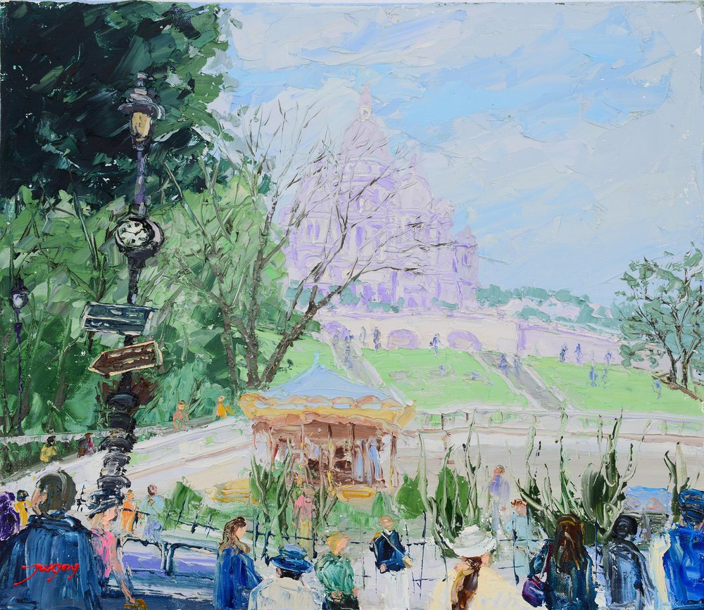Sacre Coeur Montmartre körhinta alkotó: Jukyong Park