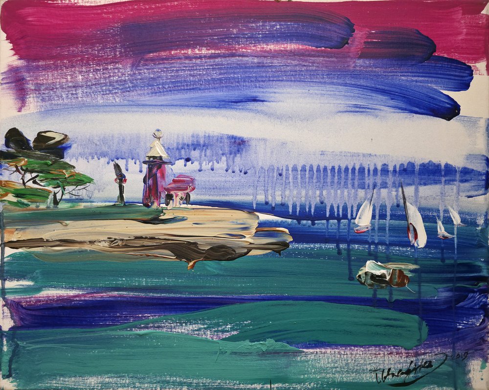 Élénk part menti vizek alkotó: Kanat Ibragimov
