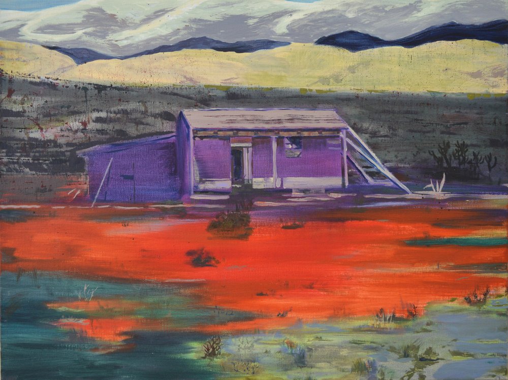 Lila ház, vörös víz alkotó: Karin Bos