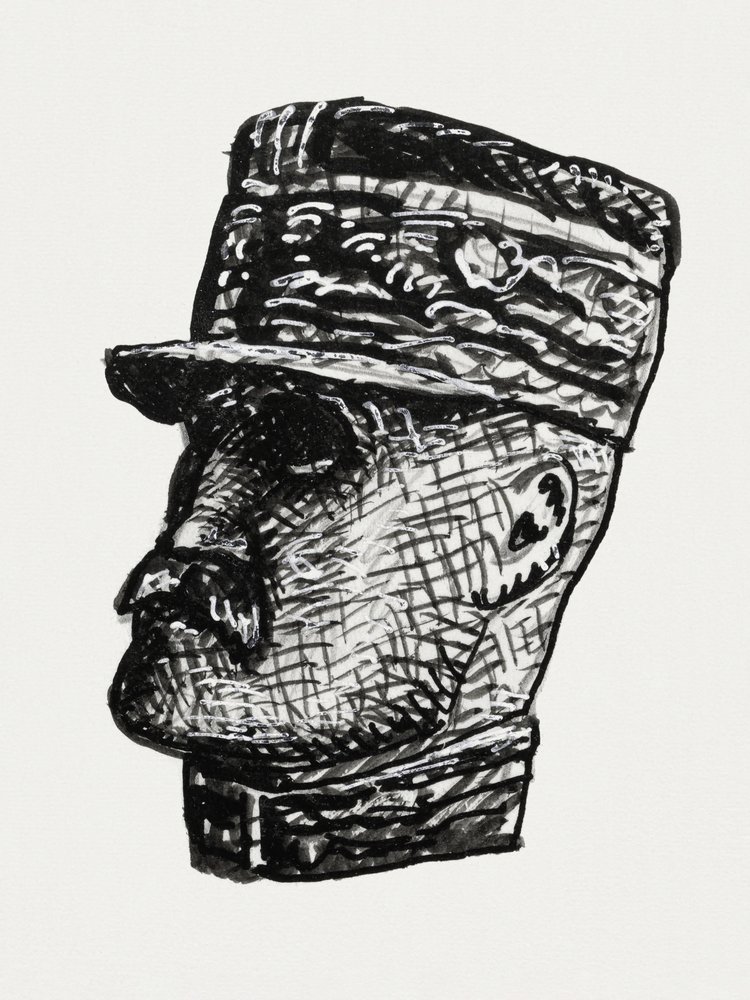 Ferdinand Foch (kb. 1891–1941) portréja alkotó: Leo Gestel