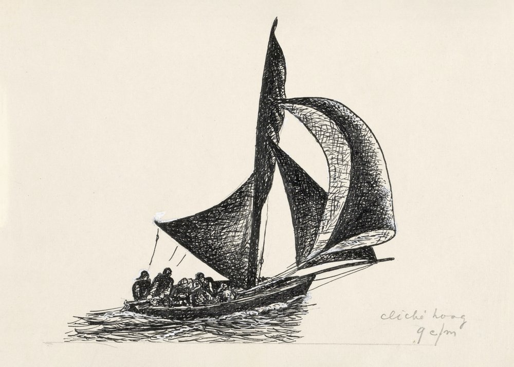 Zeilschip (1934–1936) alkotó: Leo Gestel