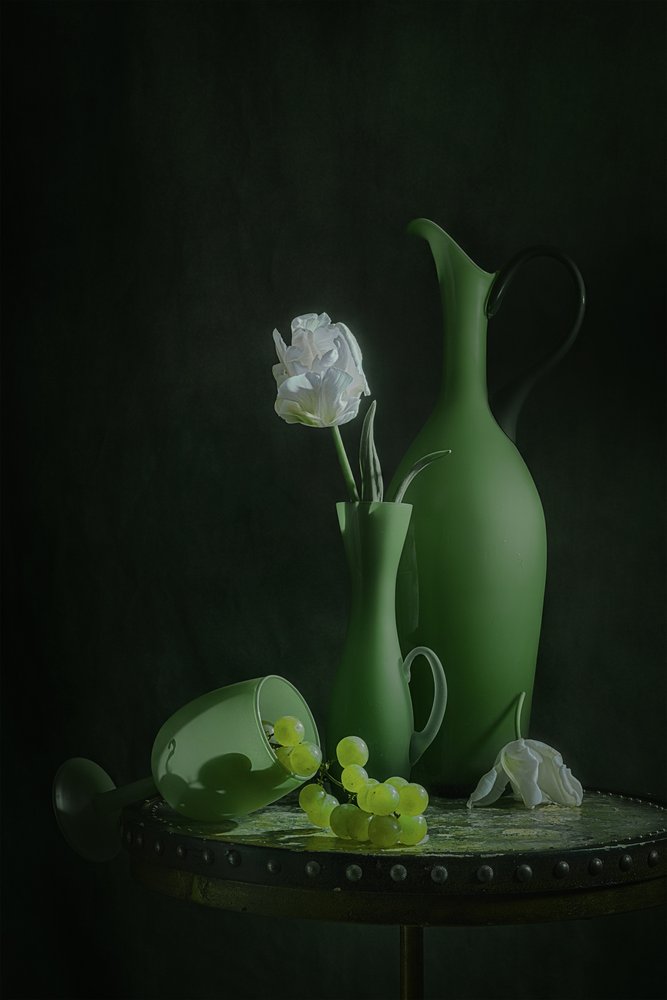 Moody Green csendélet alkotó: Lydia Jacobs