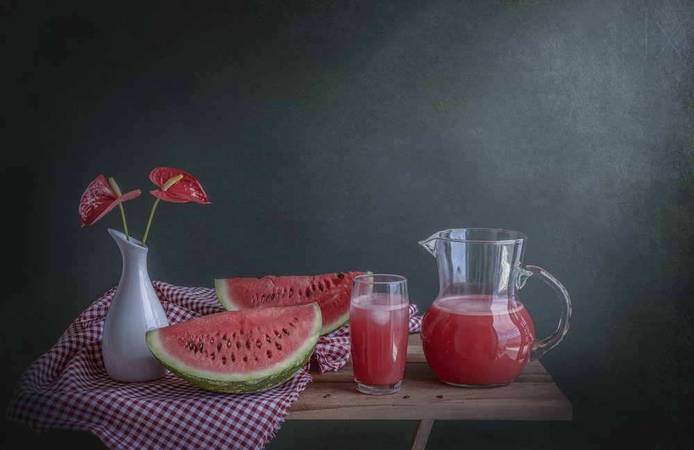 Görögdinnye-frissítő alkotó: Margareth Perfoncio