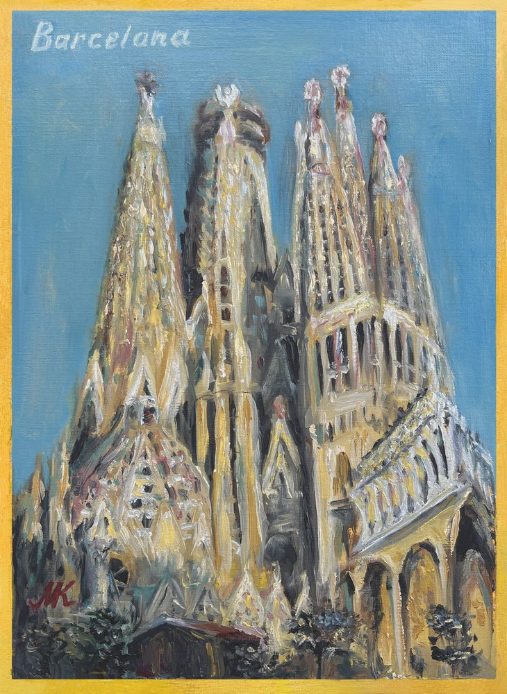 Sagrada Familia, Barcelona alkotó: Marina Kozyr