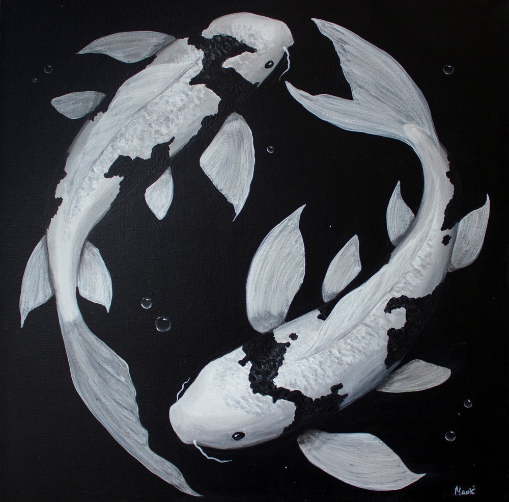Yin-Yang koi hal alkotó: Marloes Aerts