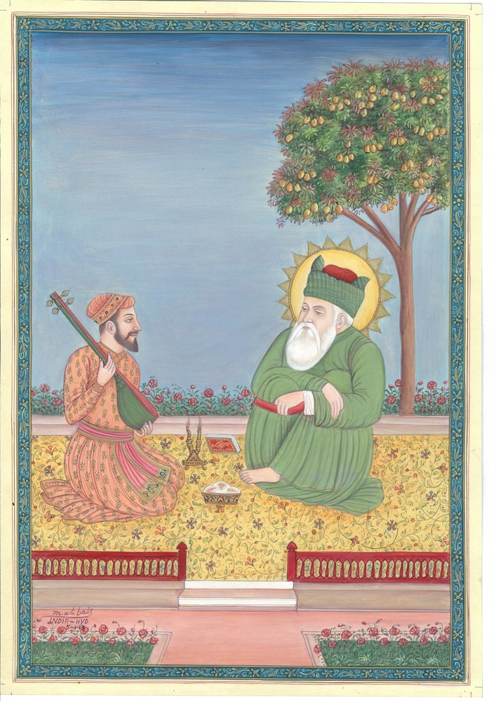 Spirituális guru és zenész alkotó: Mirza Baig