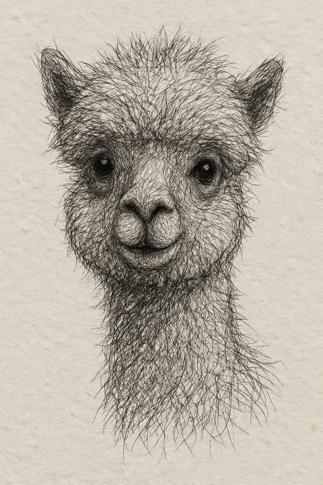 Aranyos alpaka-bab alkotó: Natalie Bruns