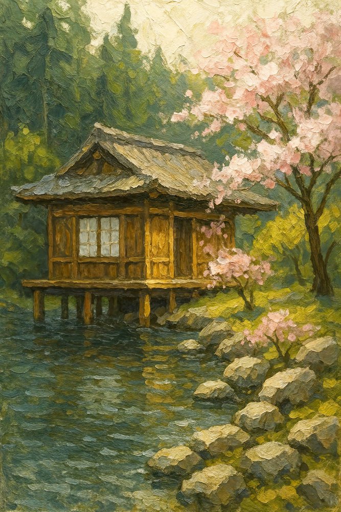 Békés japán kert alkotó: Natalie Bruns