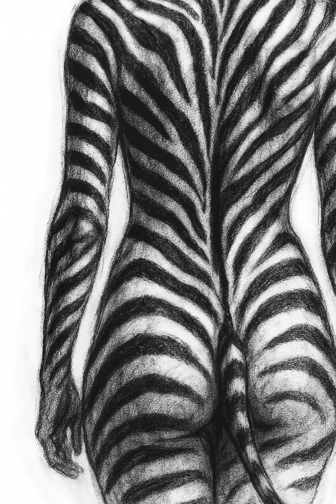 Zebracsíkos forma alkotó: Natalie Bruns
