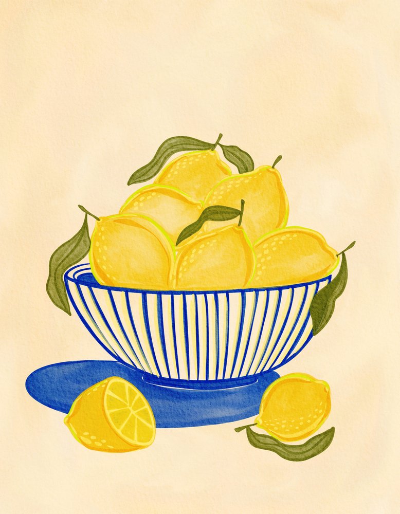 Friss citromos tál alkotó: Nikita Jariwala