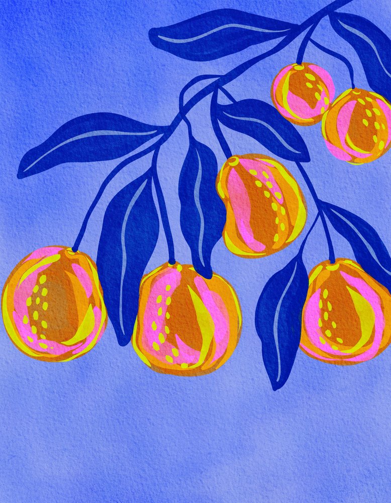 Élénk színű citruság alkotó: Nikita Jariwala