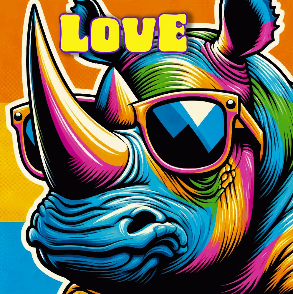 Menő Rhino Love napszemüveg alkotó: Osvaldo Russo