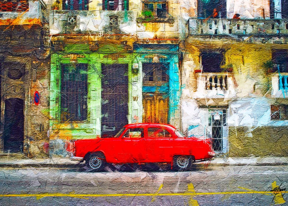 Red Classic Havana Street alkotó: Osvaldo Russo