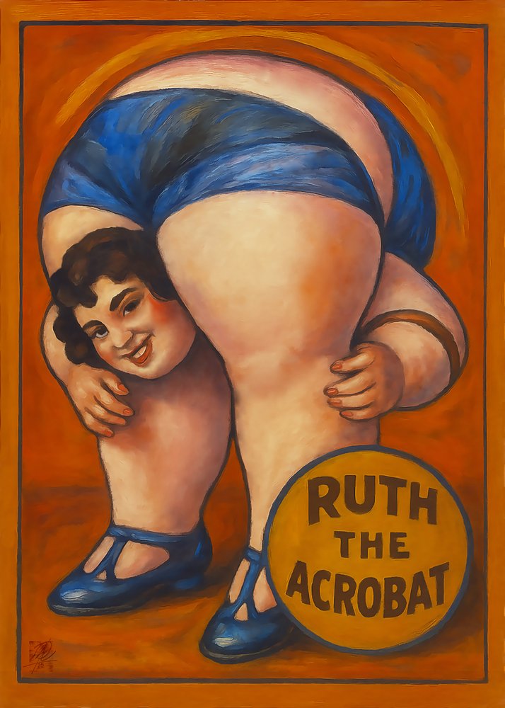 Ruth, az akrobata alkotó: Osvaldo Russo