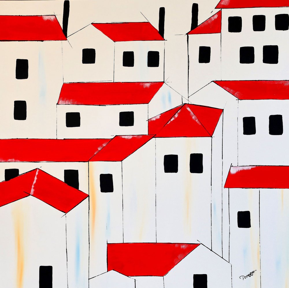 Red Roof Village alkotó: Poonam Choudhary