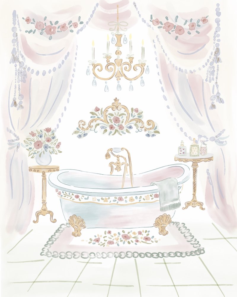 Shabby Chic stílusú fürdőszoba alkotó: Radhika Modi