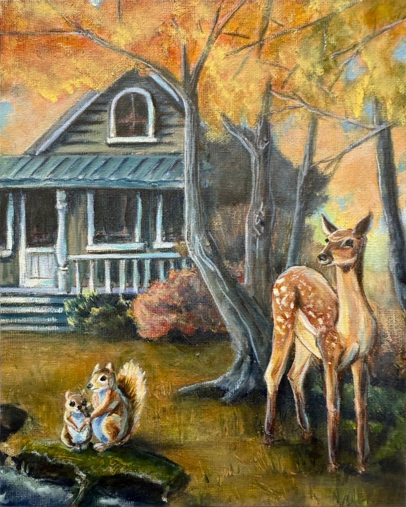  alkotó: Renee Machan Cottagecore Artist