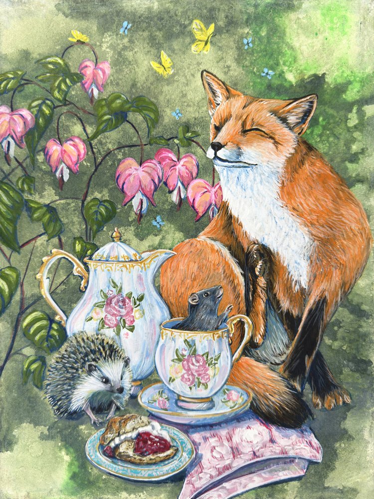  alkotó: Renee Machan Cottagecore Artist