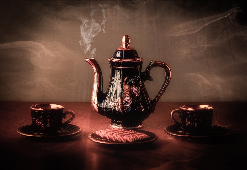 Gőzölgő teázás alkotó: Rob Ryan