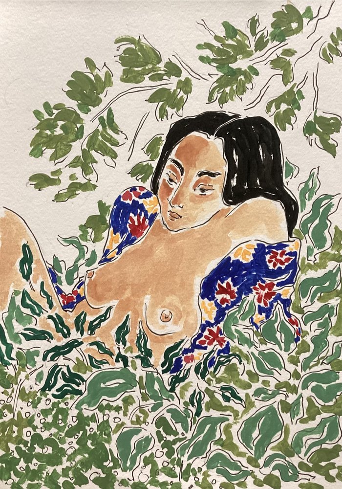 Nő a lombok között alkotó: Rushati Chowdhury