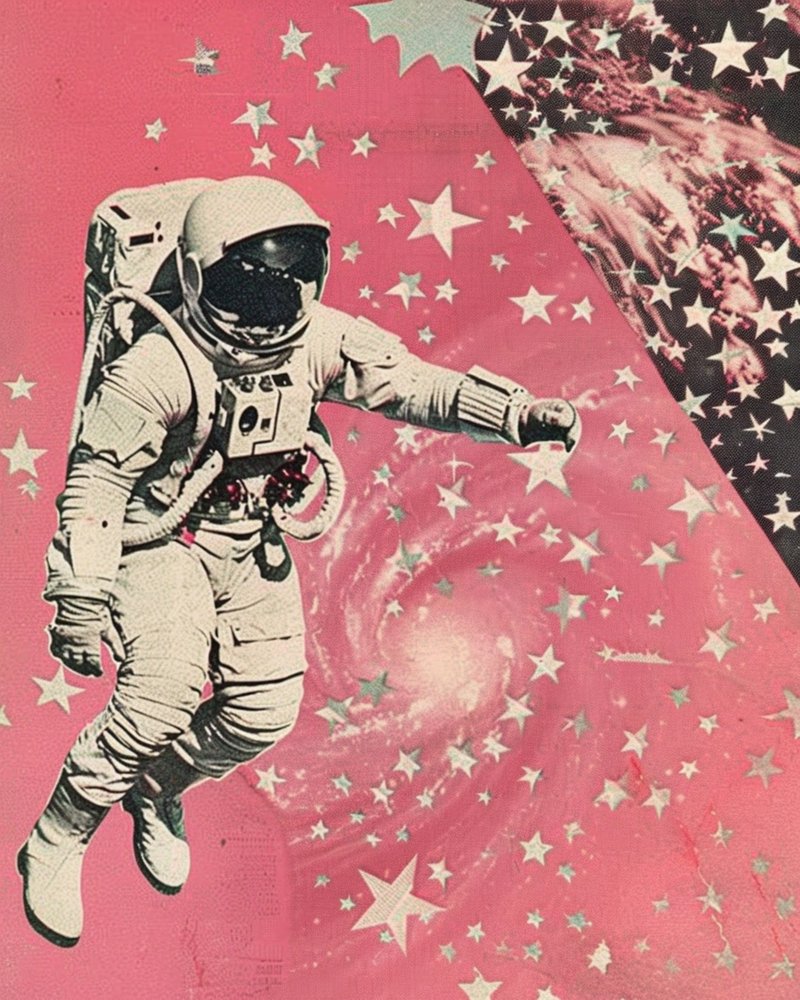 Rózsaszín Galaxis Űrhajós alkotó: Samantha Hearn