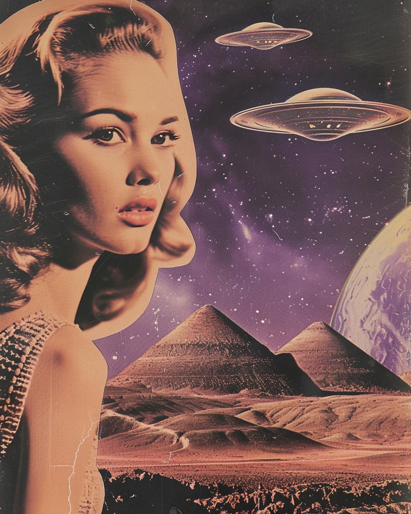 Retro idegen piramisok alkotó: Samantha Hearn