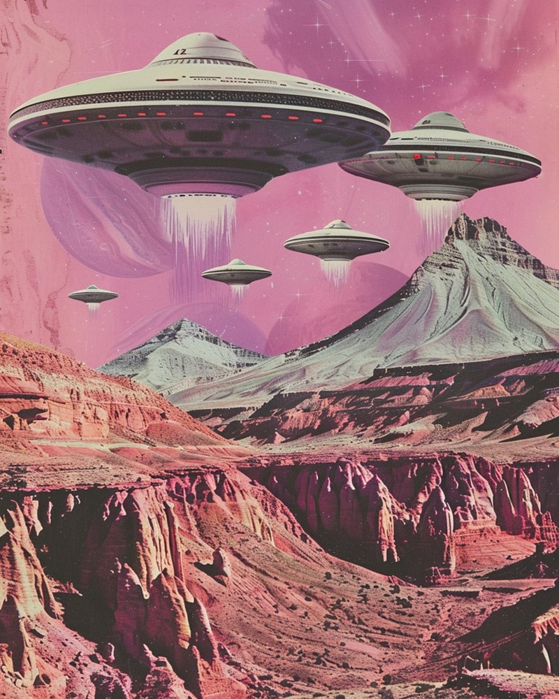 Retro sci-fi kanyon alkotó: Samantha Hearn