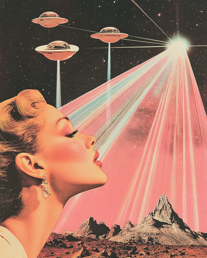 Retro űrglamour alkotó: Samantha Hearn