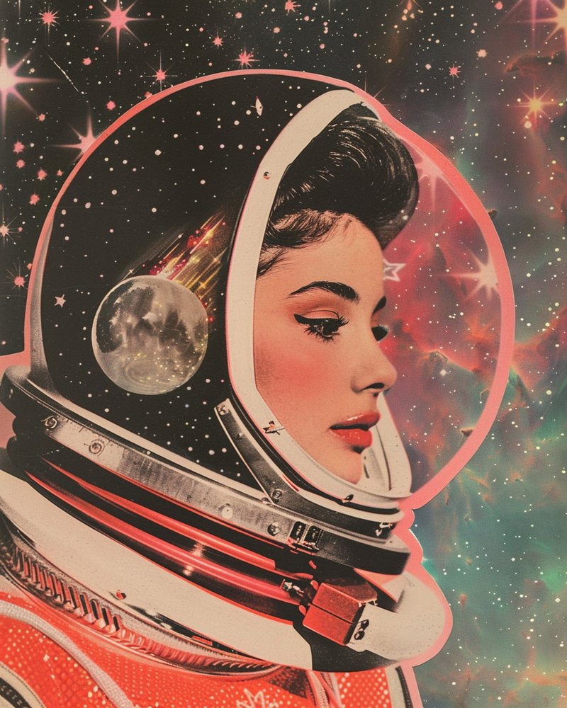 Retro űrnő alkotó: Samantha Hearn