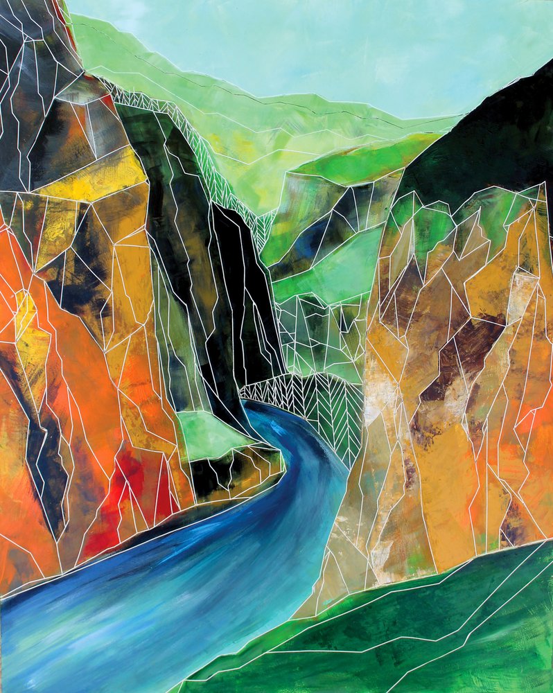 A kanyargós kanyon vizei alkotó: Sarah Fitzgerald