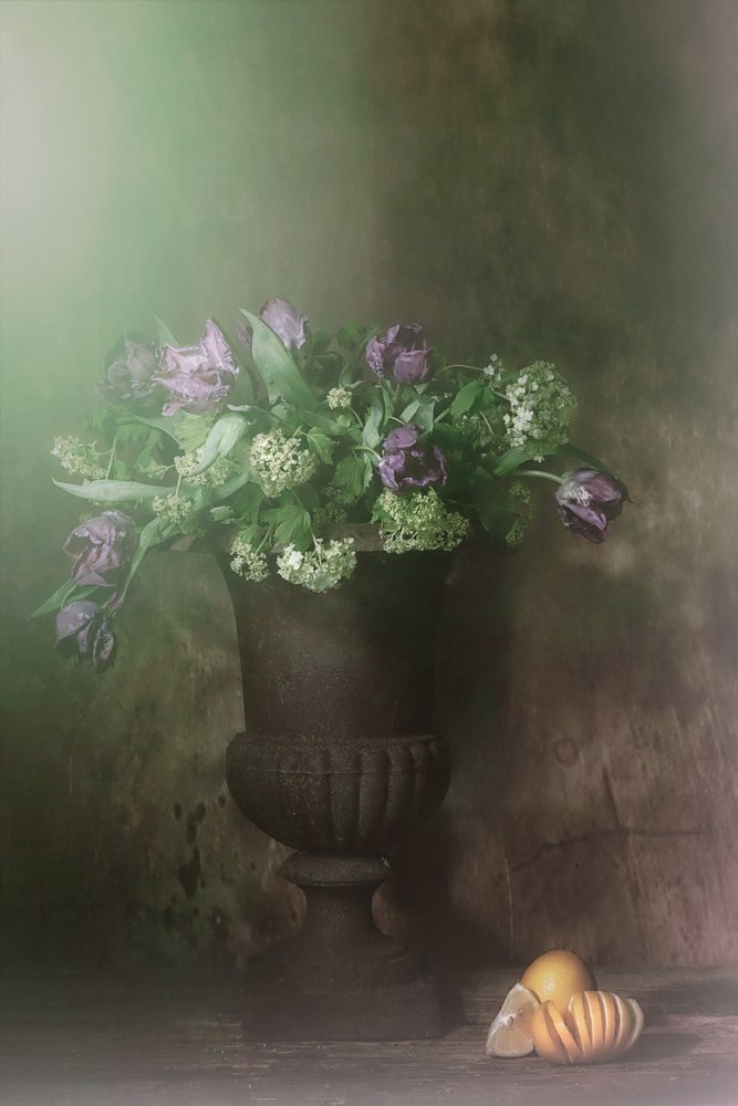 Hangulatos tulipánok – csendélet alkotó: Saskia Dingemans