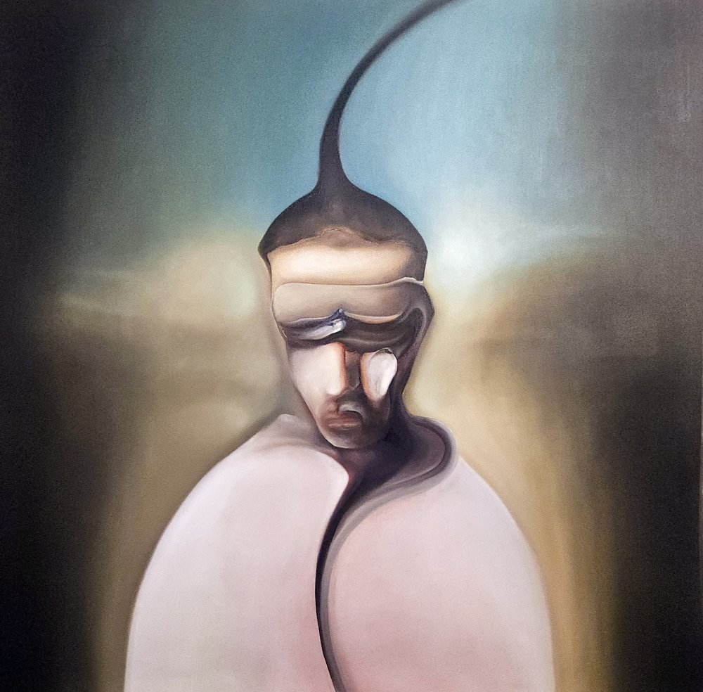 Sötét szürrealista alak alkotó: Stefano Mazzolini