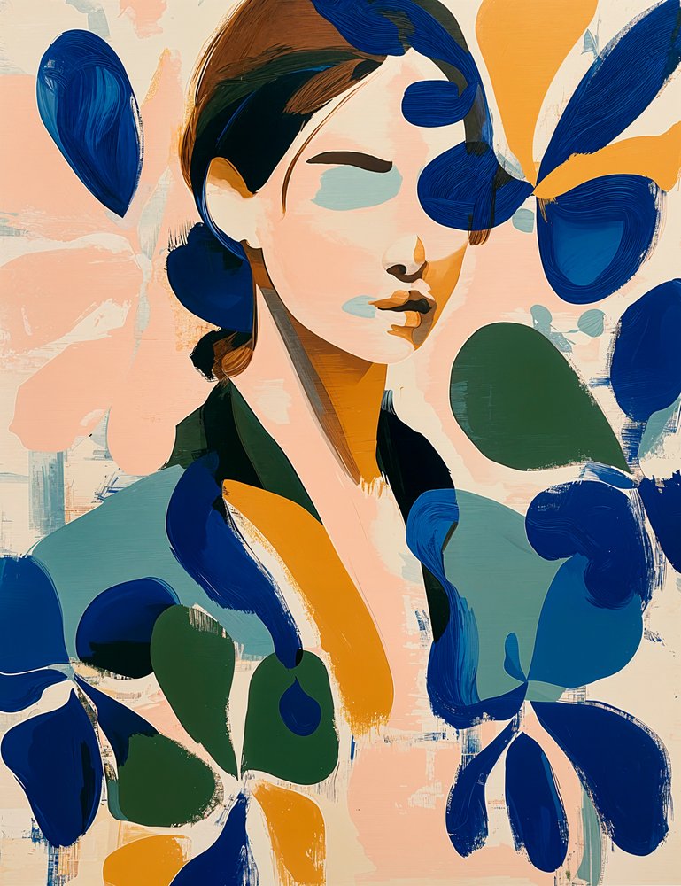 Modern virágportré alkotó: Studio Palette