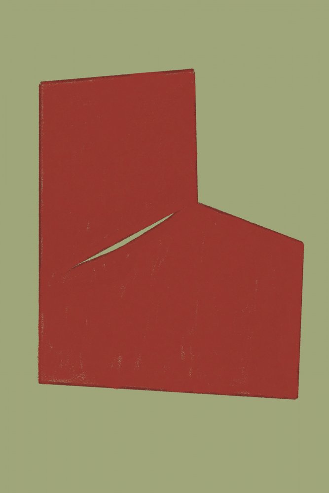 Minimal Red Slit alkotó: THE MIUUS STUDIO