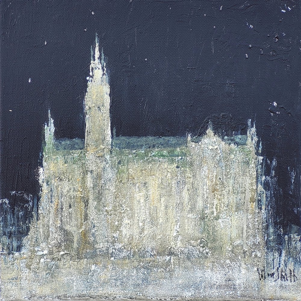 Westminster éjszakai ragyogása alkotó: Wayne Sleeth