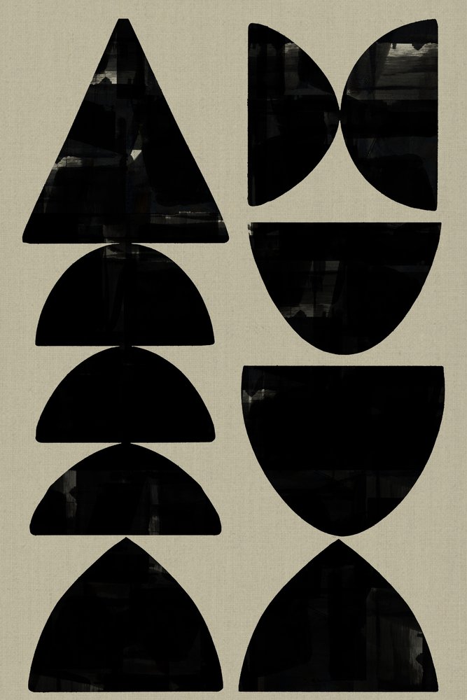 Absztrakt geometriai alakzatok alkotó: cartissi