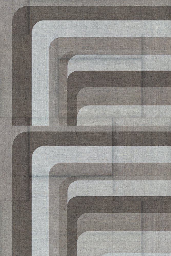 Geometrikus lenvászon rétegek alkotó: cartissi