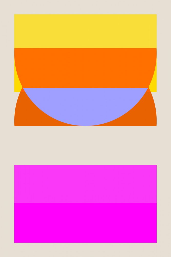 Réteges geometrikus színek alkotó: cartissi