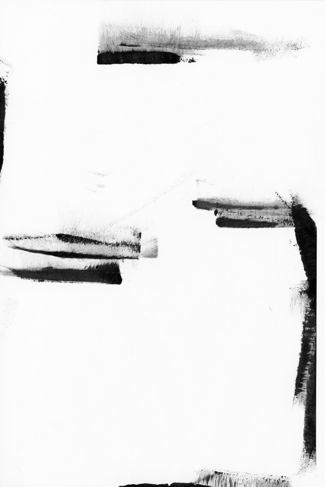Modern absztrakt tusfestés alkotó: cartissi