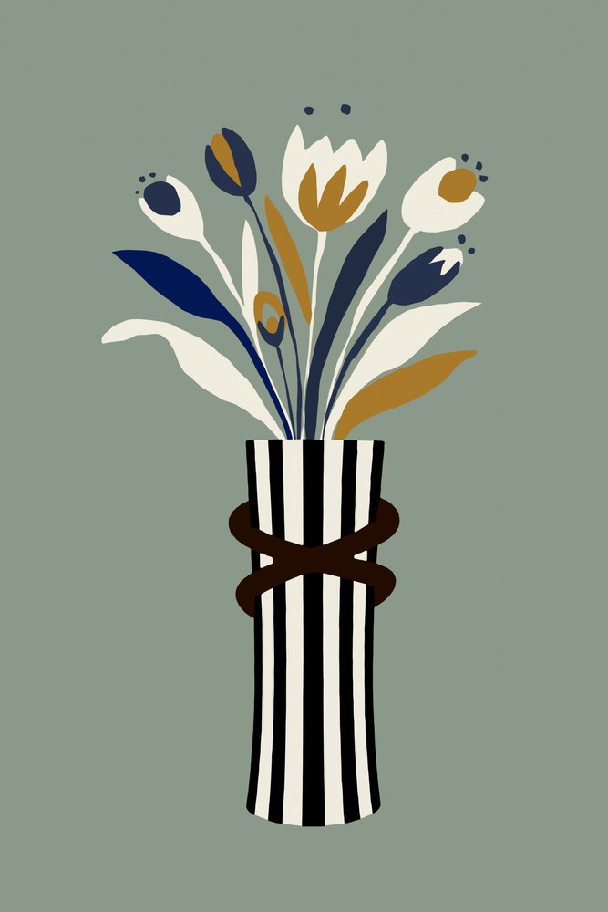 Modern tulipáncsokor alkotó: cartissi