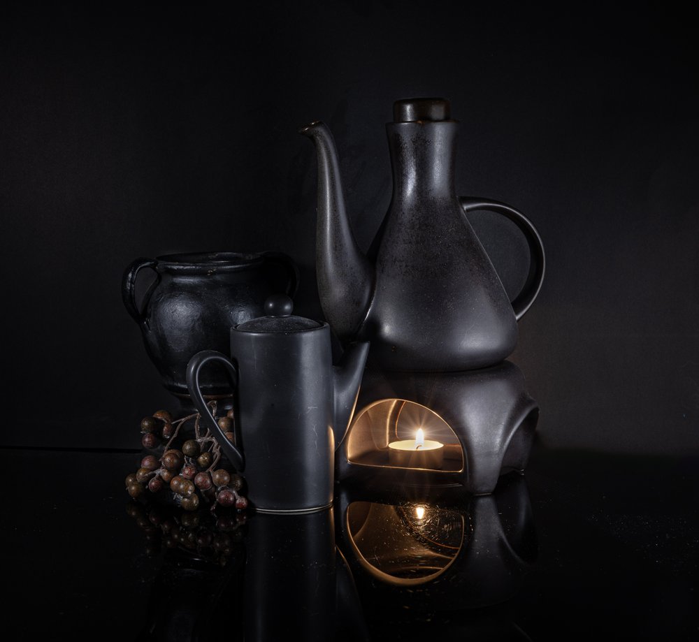 Dark Ceramics gyertyafény alkotó: larryliu