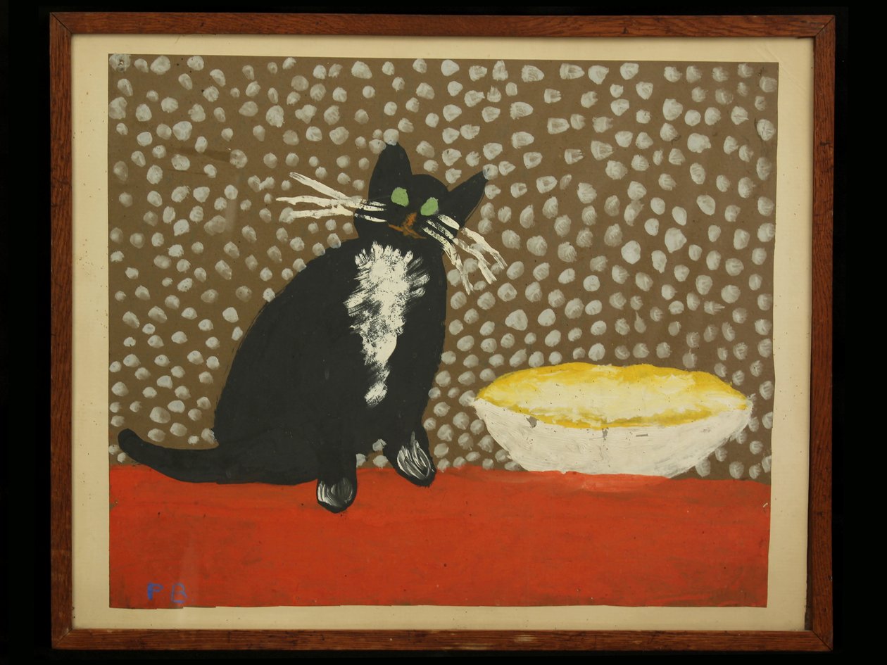 Pat Berrisford macska, 6 éves, 1948 (poszterfestés papírra) alkotó: Unknown