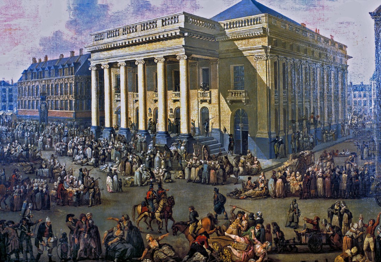 Franciaország - Északi osztály (F.59) - Lille - Múzeum Hospice Comtesse - Louis Joseph Watteau, Lille-i Watteau (1731-1798): Lille, a színház helye alkotó: Unknown