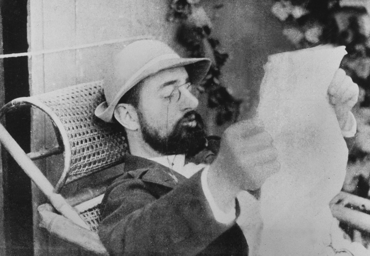Henri De Toulouse-Lautrec francia festő (1864-1901) Olvasópapír, fotó: Alfred Natanson C. 1895 alkotó: Unknown